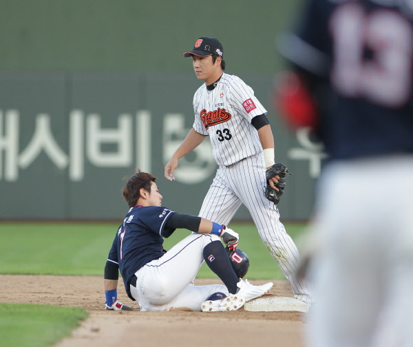 김민하 선수의 다이빙캐치